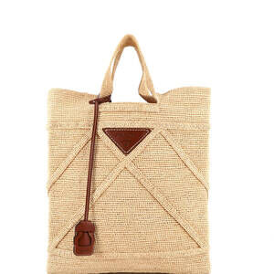 Prada Triangle Logo Shopping Tote #236586P14B